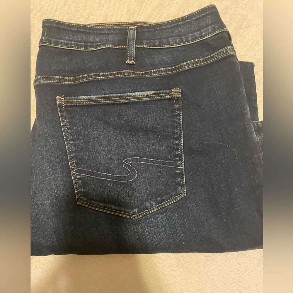 Silver Jeans Dark Blue Denim